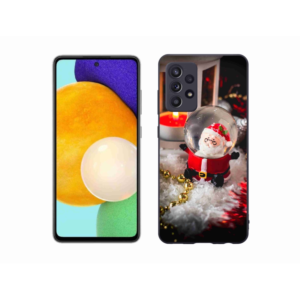 Gelový kryt mmCase na Samsung Galaxy A52s 5G - Santa Claus 1