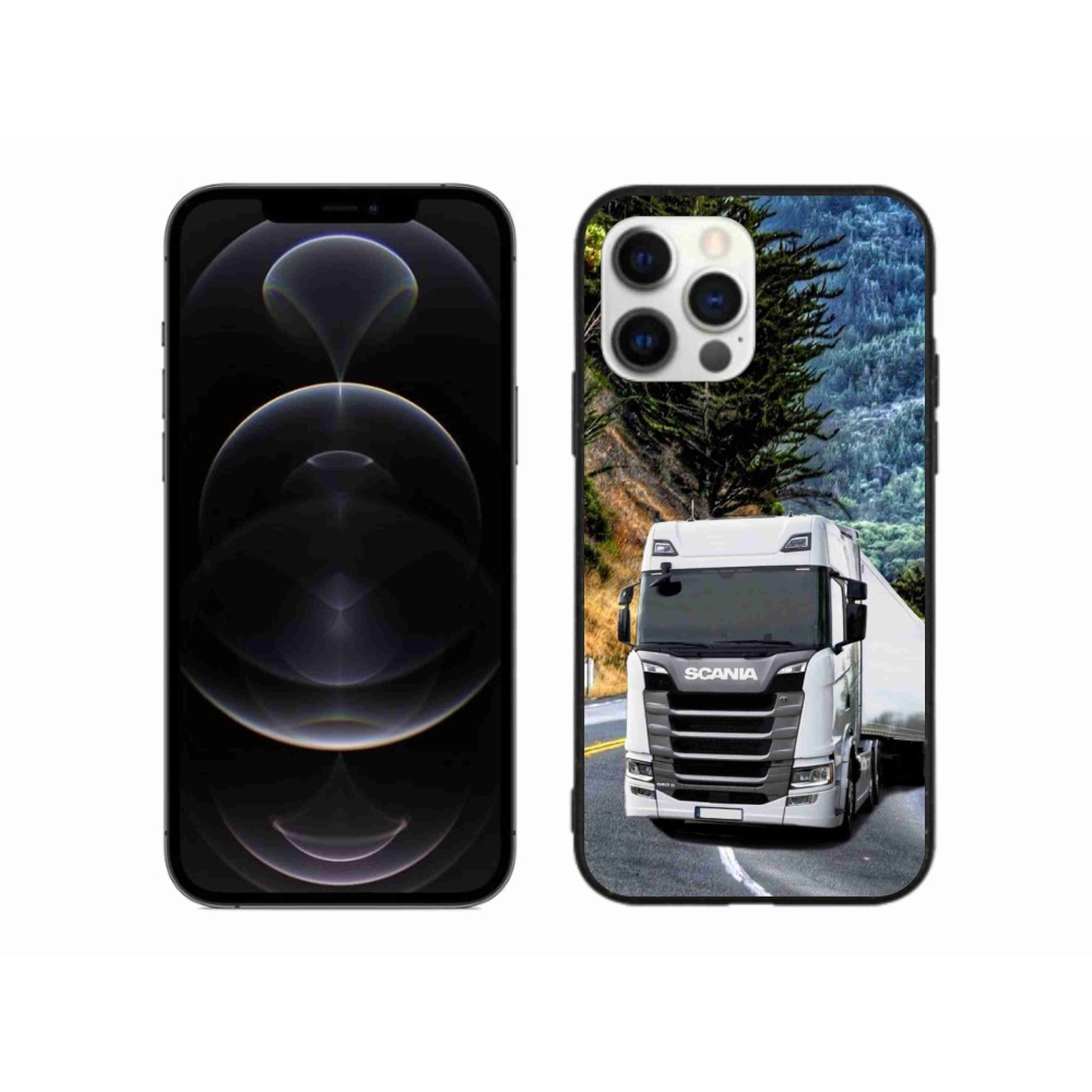 Gelový kryt mmCase na iPhone 12 Pro Max - kamion 1