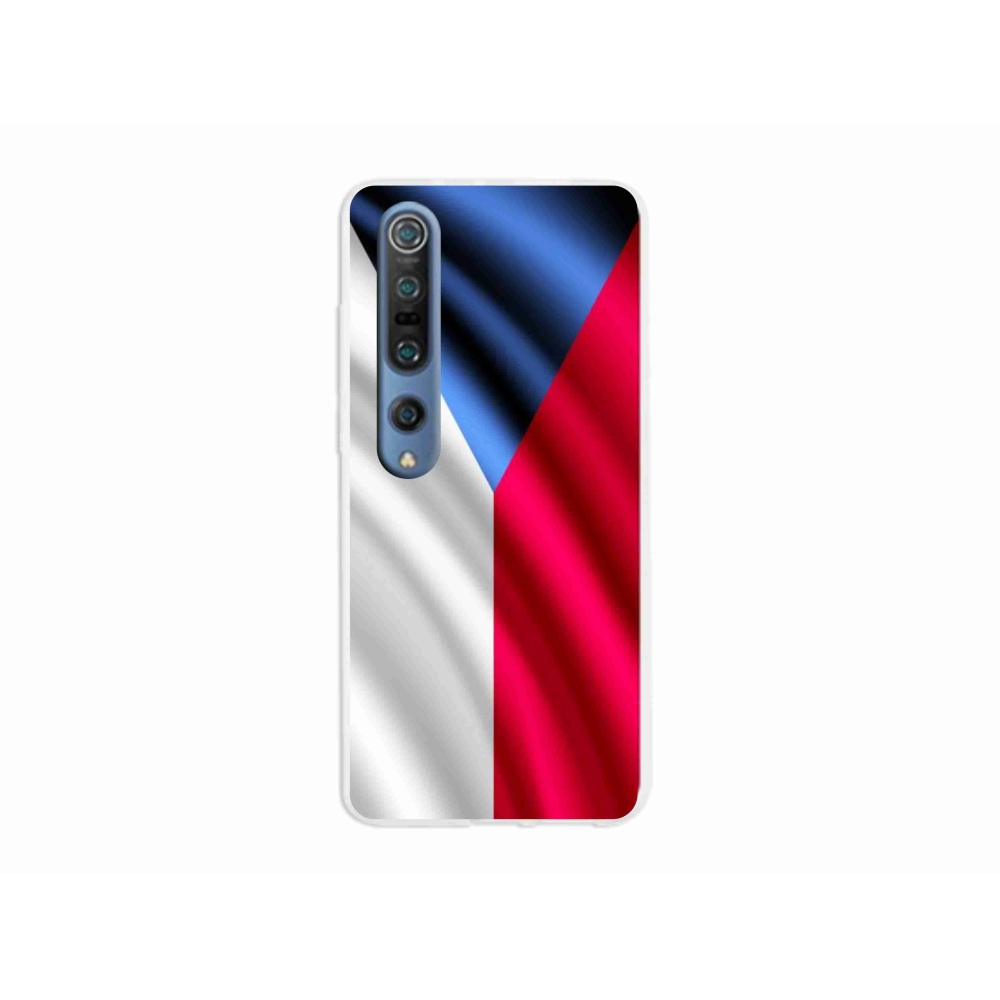 Gelový kryt mmCase na mobil Xiaomi Mi 10 Pro - česká vlajka