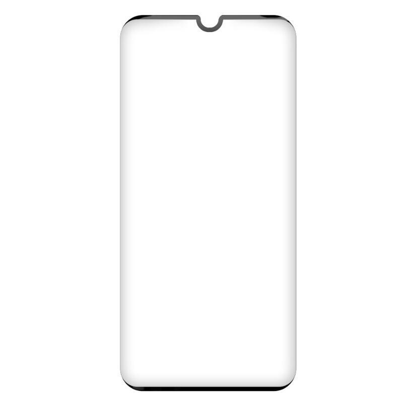3D celoplošné tvrzené sklo na mobil Xiaomi Mi Note 10 Lite - průhledný lem
