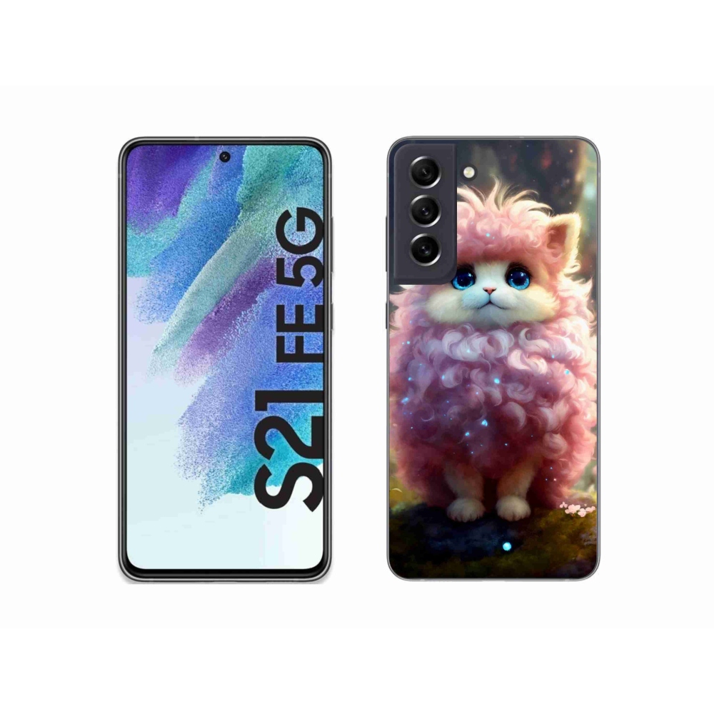 Gelový kryt mmCase na Samsung Galaxy S21 FE 5G - roztomilé kotě 4