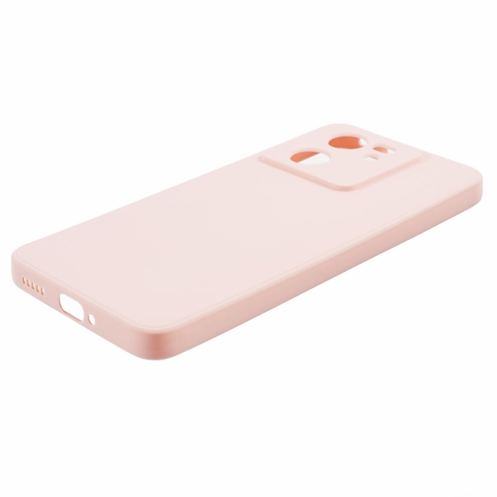 Edge gelový obal pro Xiaomi 13T/13T Pro - růžový