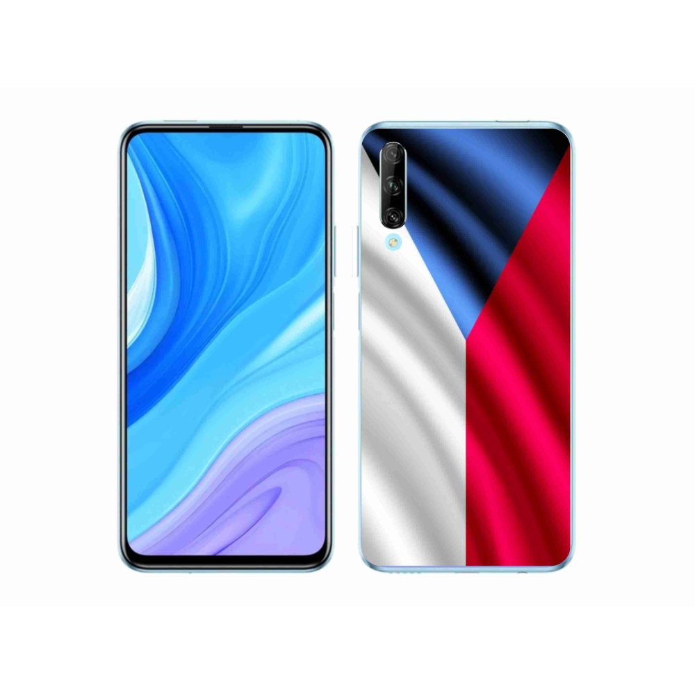 Gelový kryt mmCase na mobil Huawei P Smart Pro (2019) - česká vlajka
