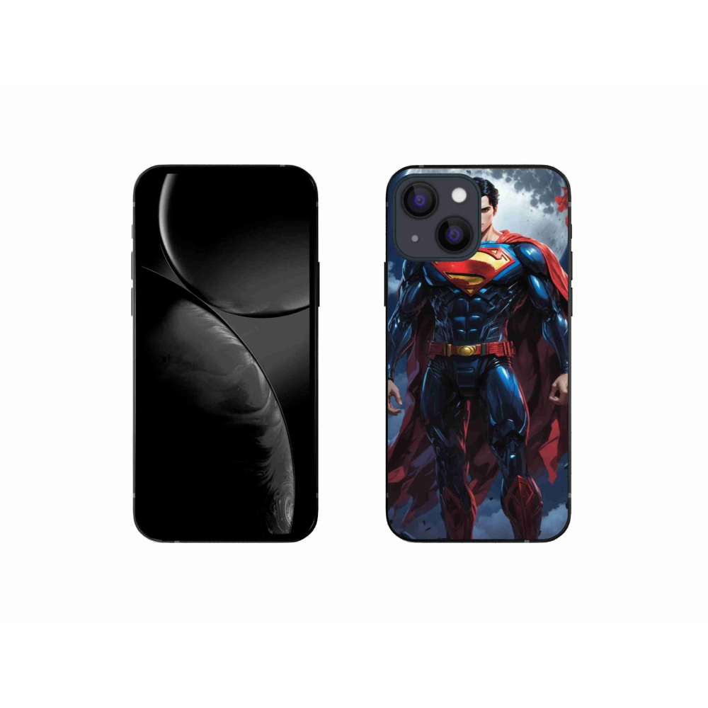 Gelový kryt mmCase na iPhone 13 mini - superman