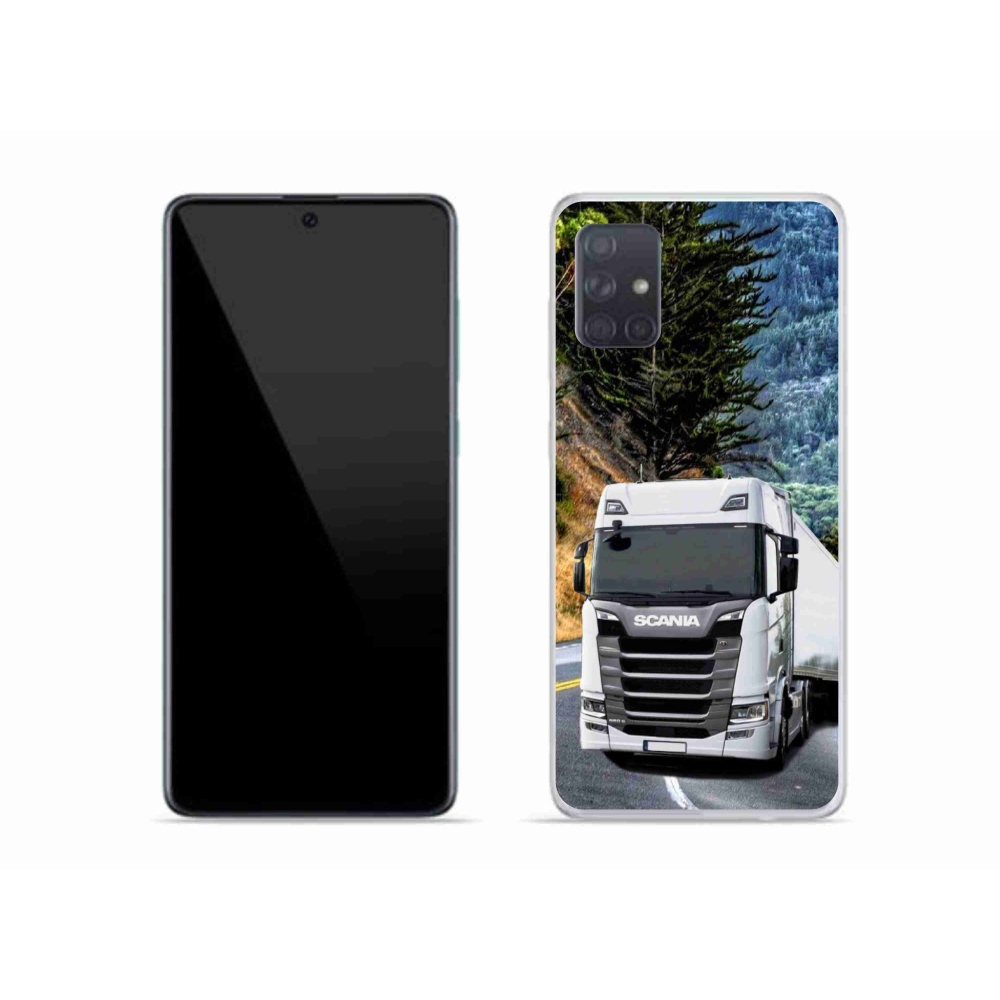 Gelový kryt mmCase na Samsung Galaxy A51 - kamion 1