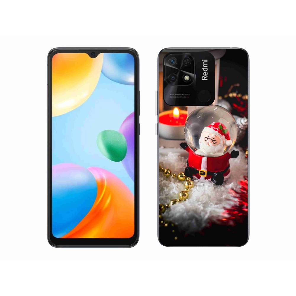 Gelový kryt mmCase na Xiaomi Redmi 10C - Santa Claus 1