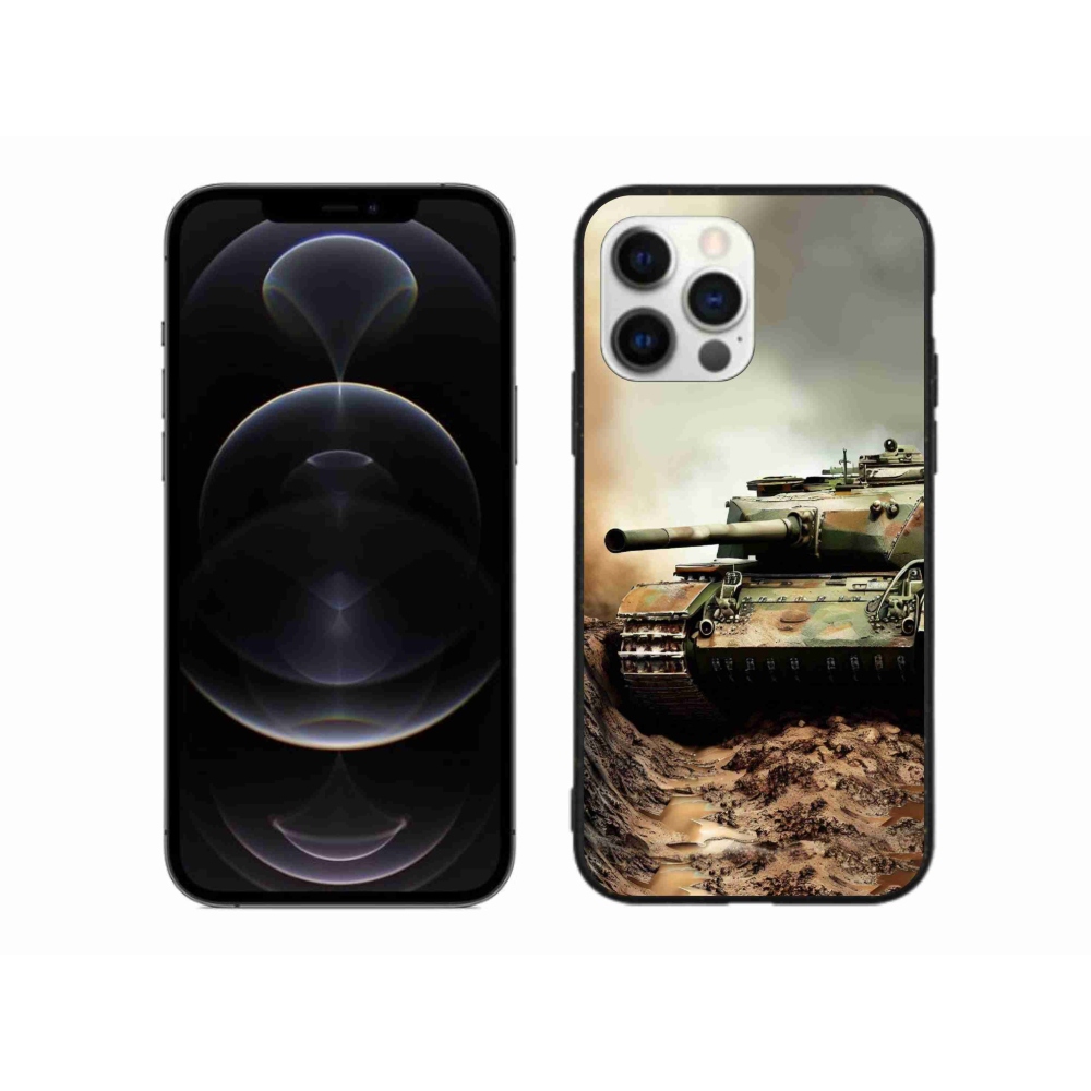 Gelový kryt mmCase na iPhone 12 Pro Max - tank