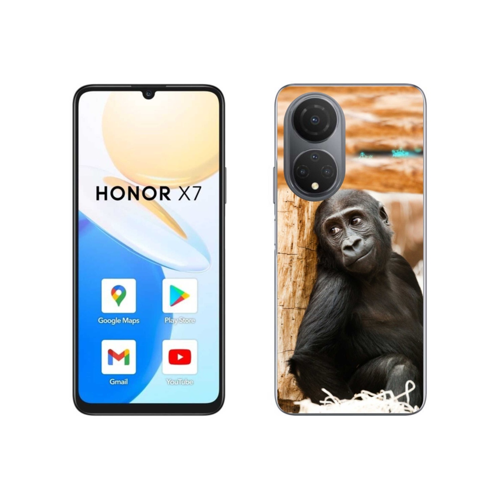 Gelový kryt mmCase na Honor X7 - gorila
