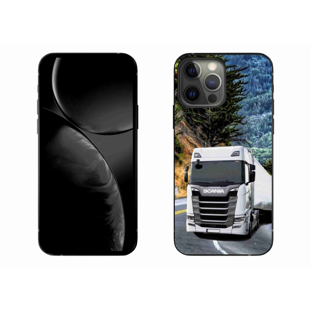 Gelový kryt mmCase na iPhone 13 Pro Max - kamion 1