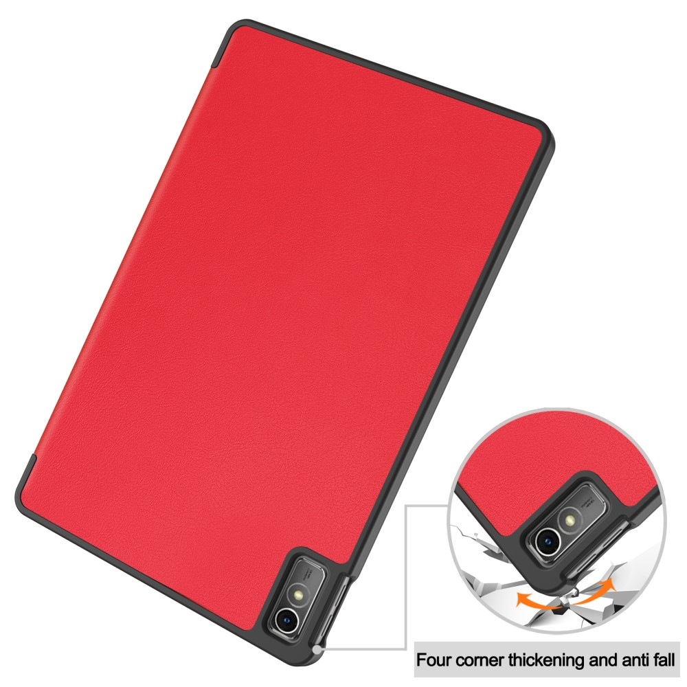 Case chytré zavírací pouzdro na Lenovo Tab M10 5G - červené