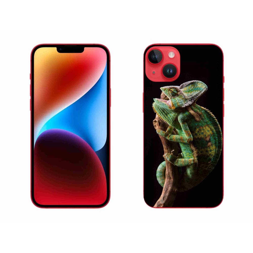 Gelový kryt mmCase na iPhone 14 Plus - chameleon