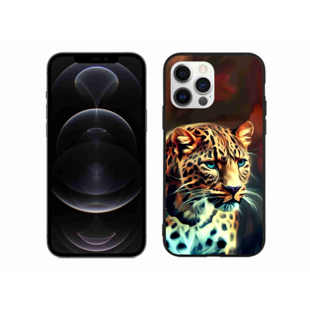 Gelový kryt mmCase na iPhone 12 Pro Max - leopard