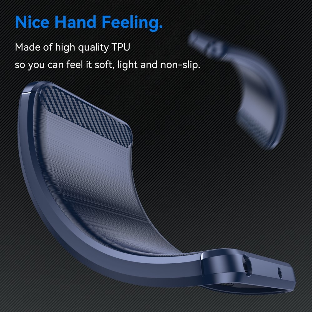Carbon odolný gelový obal na Nokia C32 - modrý