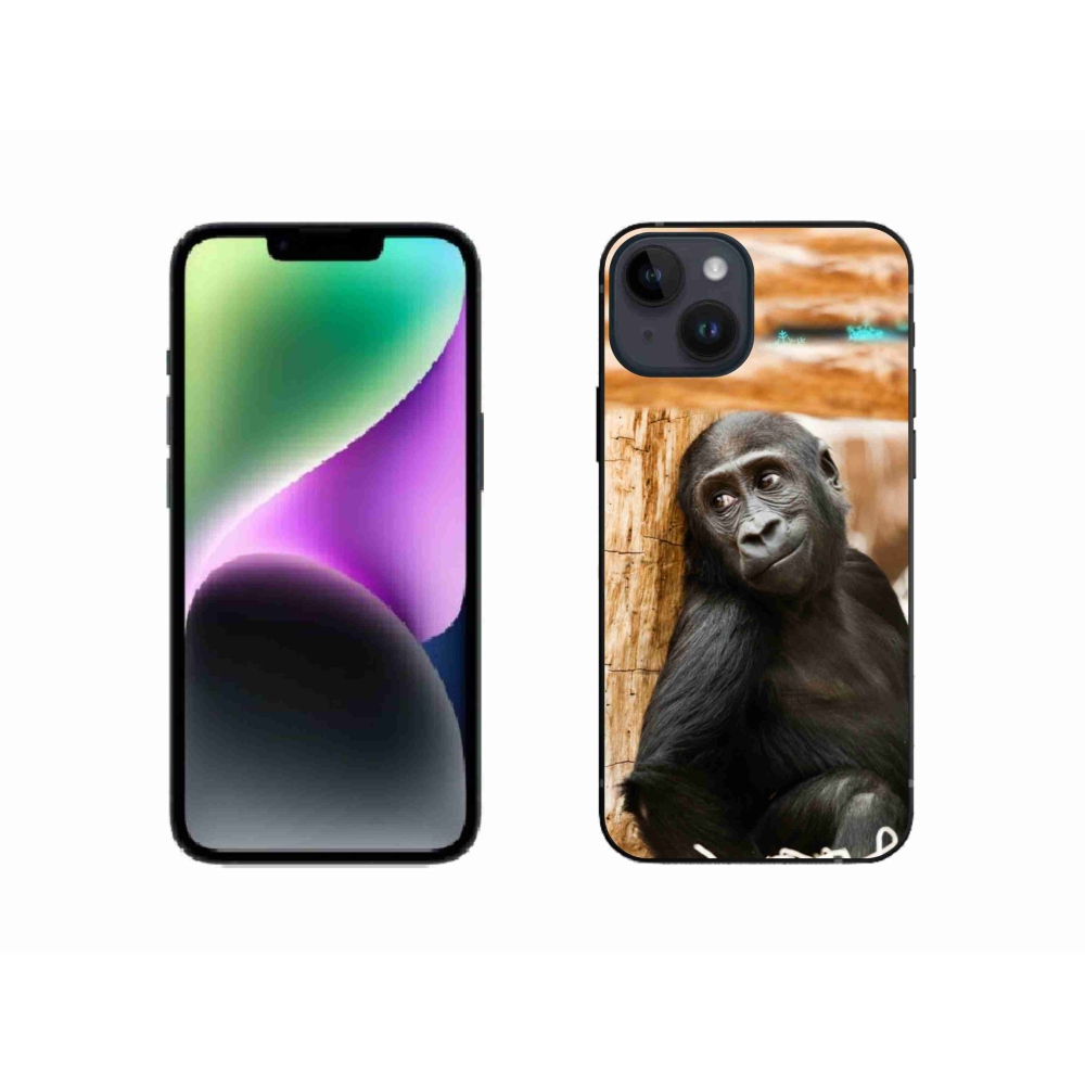 Gelový kryt mmCase na iPhone 14 - gorila