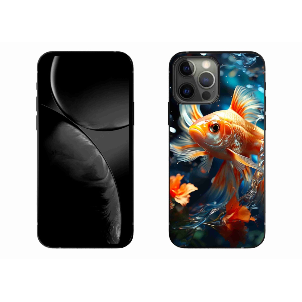 Gelový kryt mmCase na iPhone 13 Pro Max - rybka