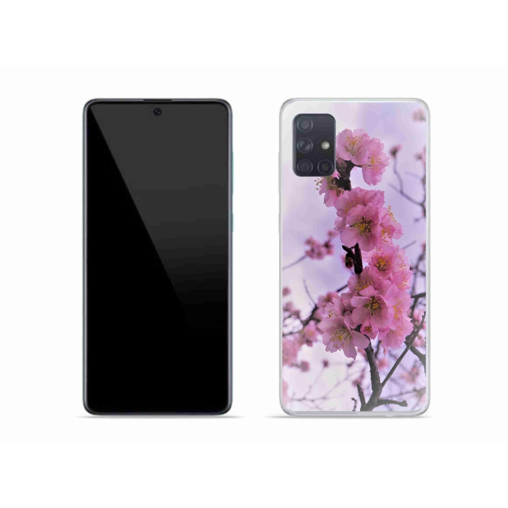 Gelový kryt mmCase na Samsung Galaxy A51 - květiny 7