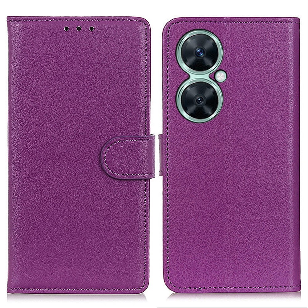 Litchie knížkové pouzdro na Huawei Nova 11i - fialové