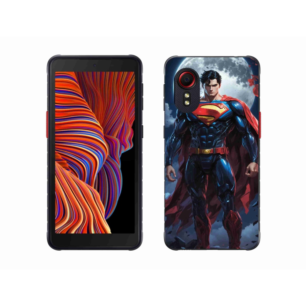 Gelový kryt mmCase na Samsung Galaxy Xcover 5 - superman