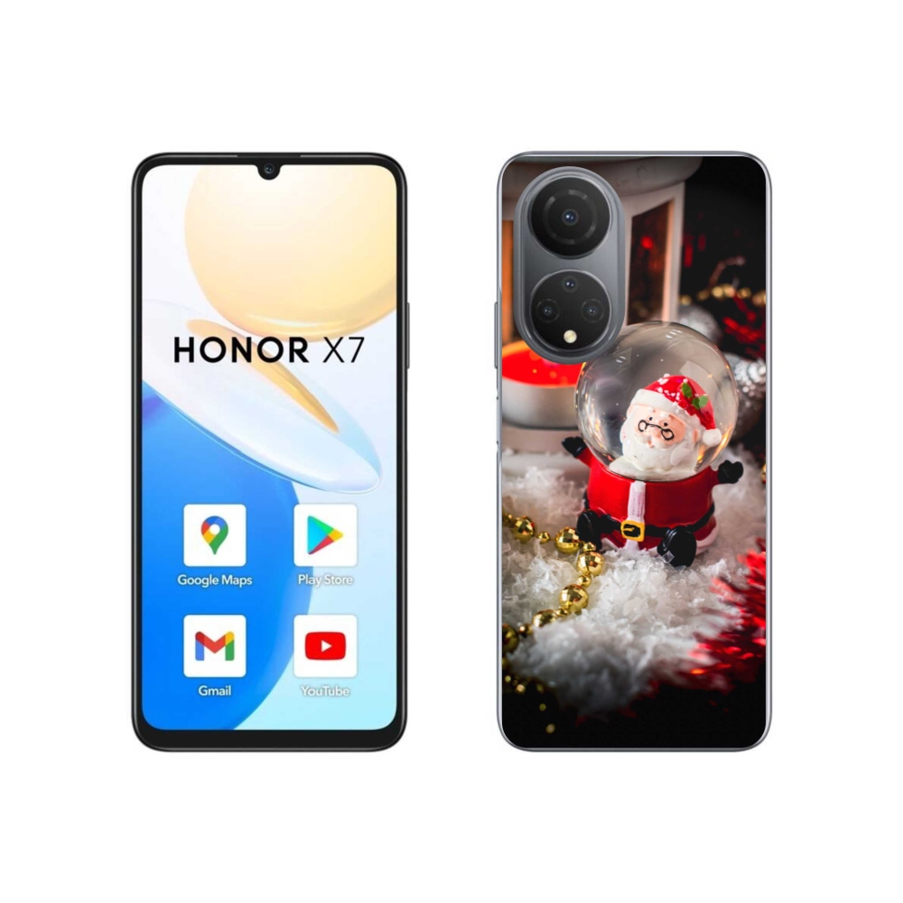 Gelový kryt mmCase na Honor X7 - Santa Claus 1
