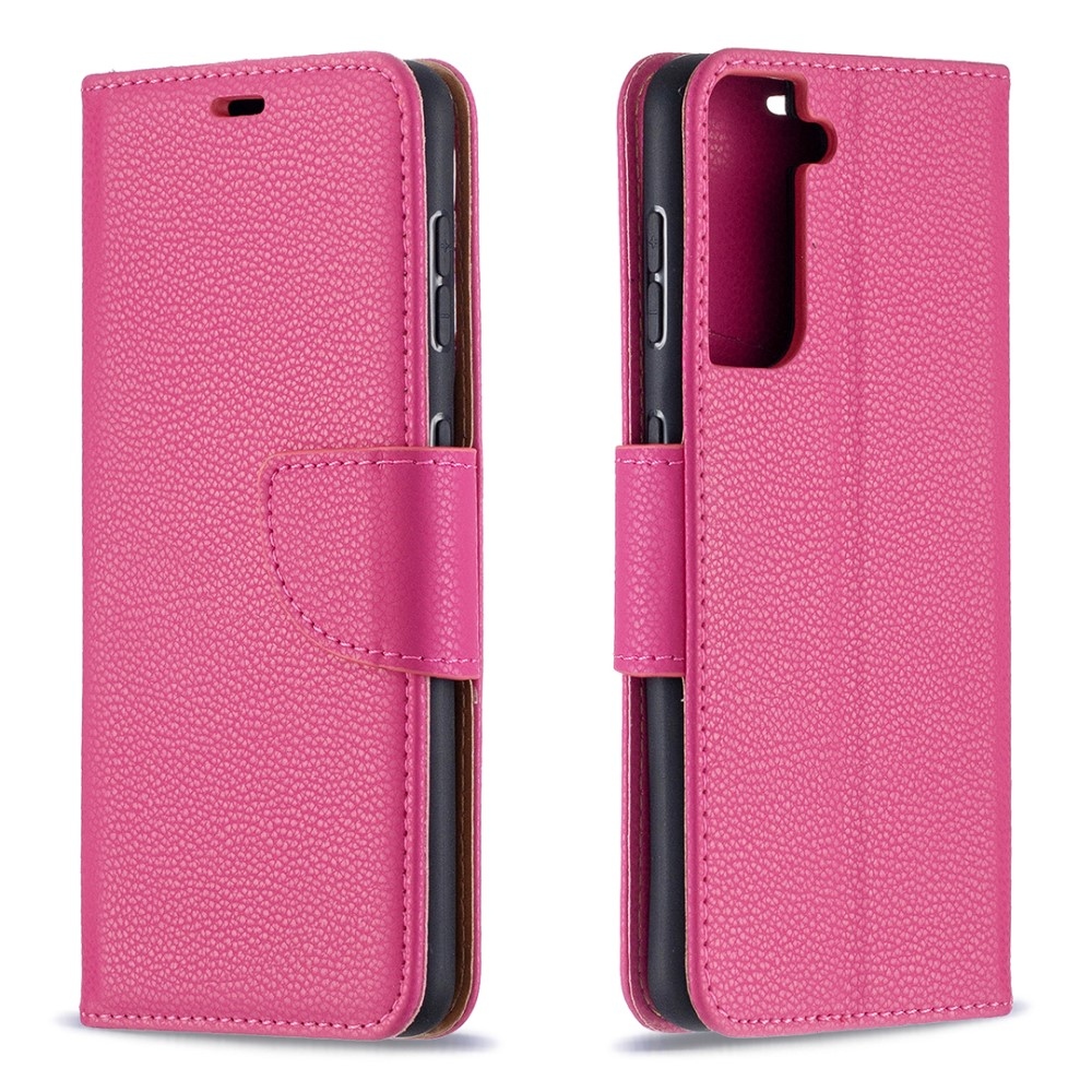 Wallet knížkové pouzdro na Samsung Galaxy S21 - rose