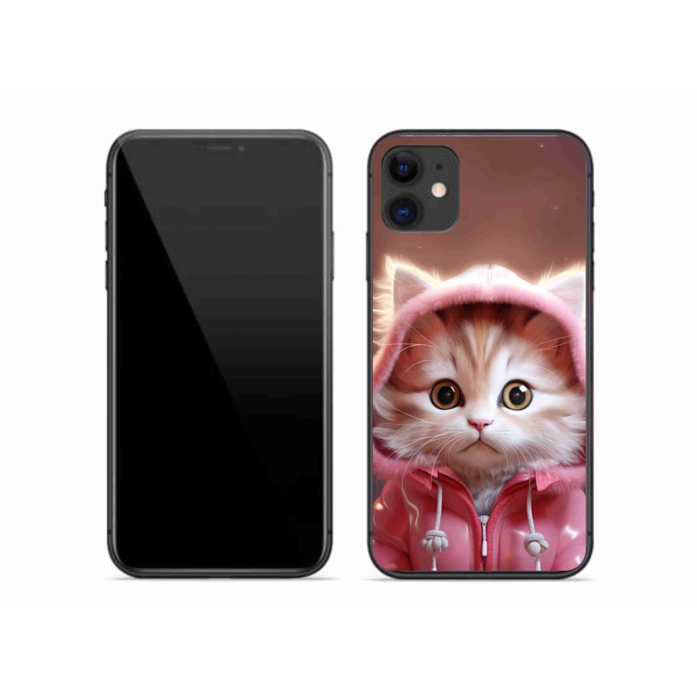 Gelový kryt mmCase na iPhone 11 - roztomilé kotě 3