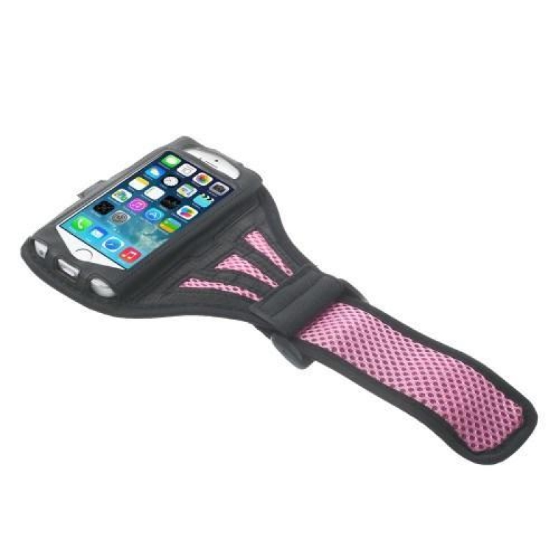 Absorb sportovní pouzdro na telefon do velikosti 125 x 60 mm - růžové