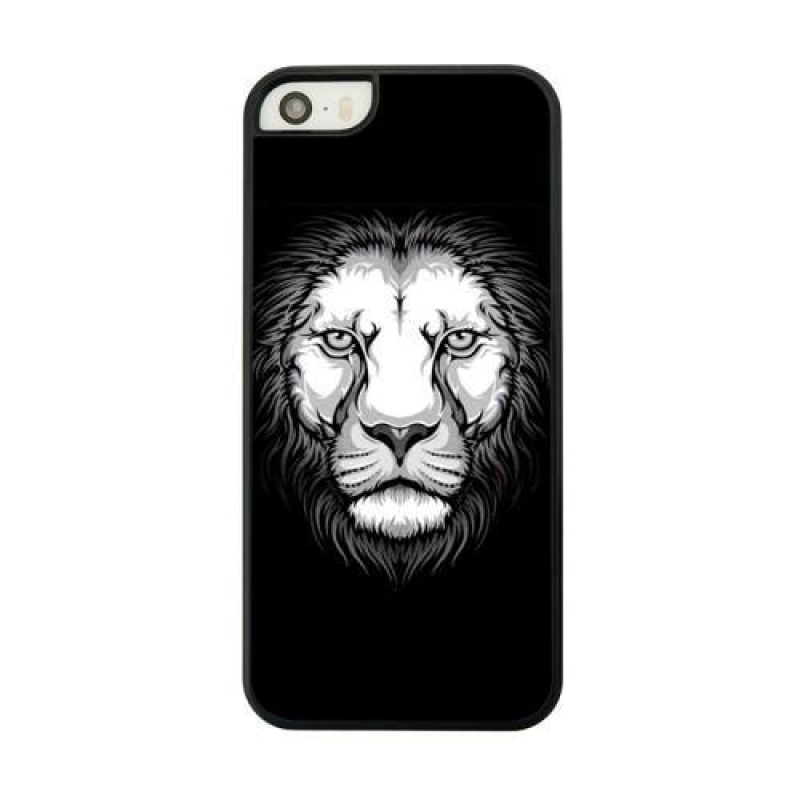 Animal plastový obal na iPhone SE a iPhone 5 - lev