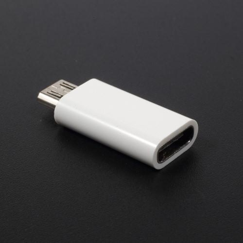 ARC redukce USB Type-C na micro USB - bílá