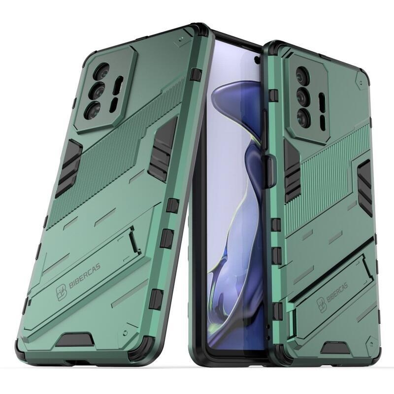 Armor odolný hybridní kryt pro mobil Xiaomi 11T/11T Pro - zelený