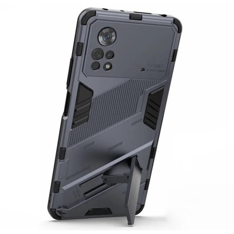Armory odolný hybridní kryt na Xiaomi Poco X4 Pro 5G - tmavěmodrý