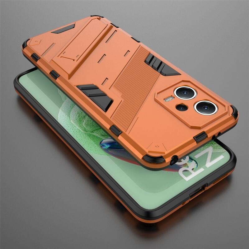 Armory odolný hybridní kryt na Xiaomi Redmi Note 12 5G/Poco X5 5G - oranžový