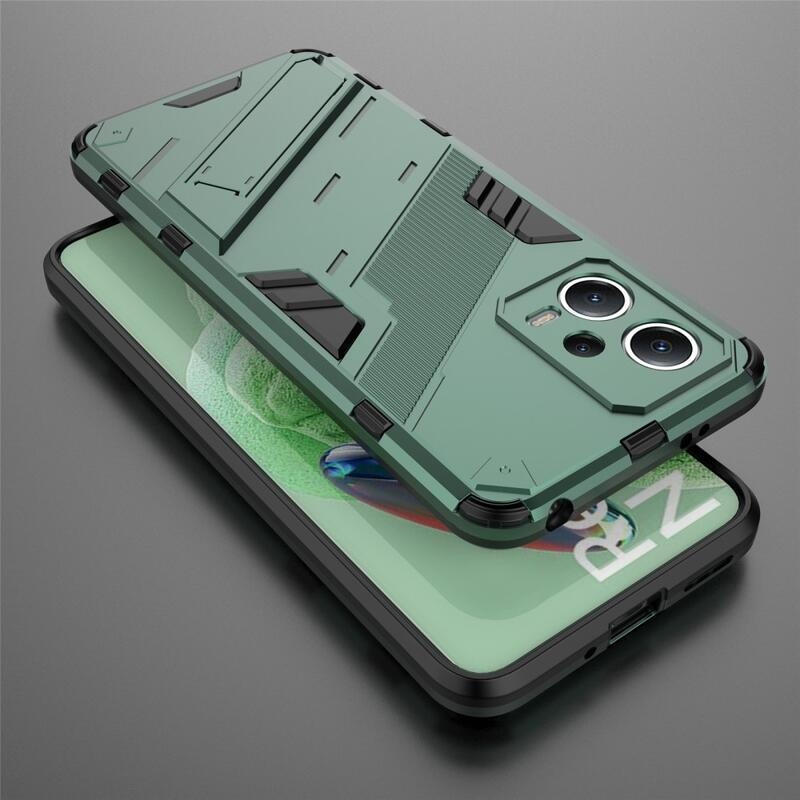 Armory odolný hybridní kryt na Xiaomi Redmi Note 12 5G/Poco X5 5G - zelený