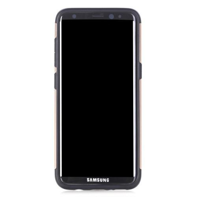 Armory odolný obal s vystuženými rohy na Samsung Galaxy S8 Plus - zlatý