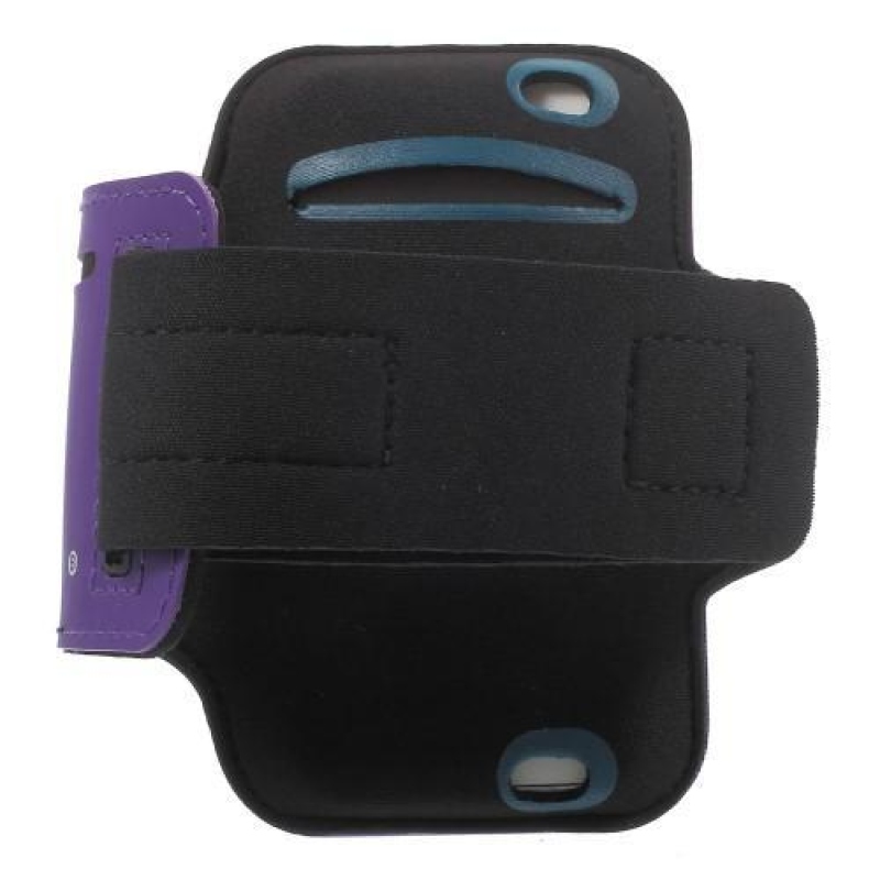 BaseRunning pouzdro na ruku pro telefony do 125*60 mm - fialové