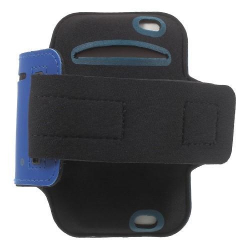 BaseRunning pouzdro na ruku pro telefony do 125*60 mm - modré