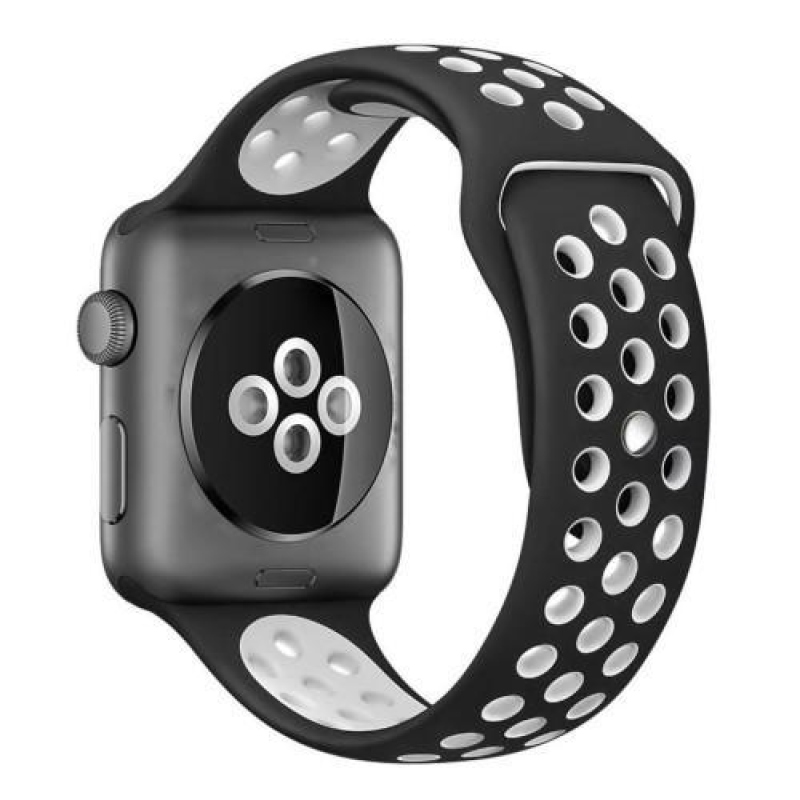 Breat silikonový řemínek pro Apple Watch 38mm - bílý