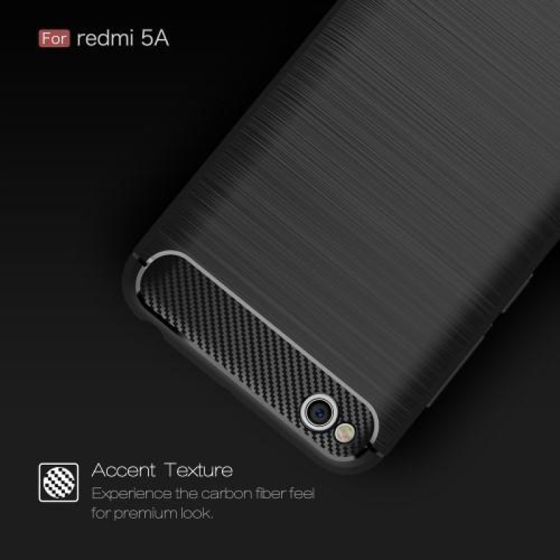 Carbo odolný gelový obal s broušením na Xiaomi Redmi 5A - tmavěmodré