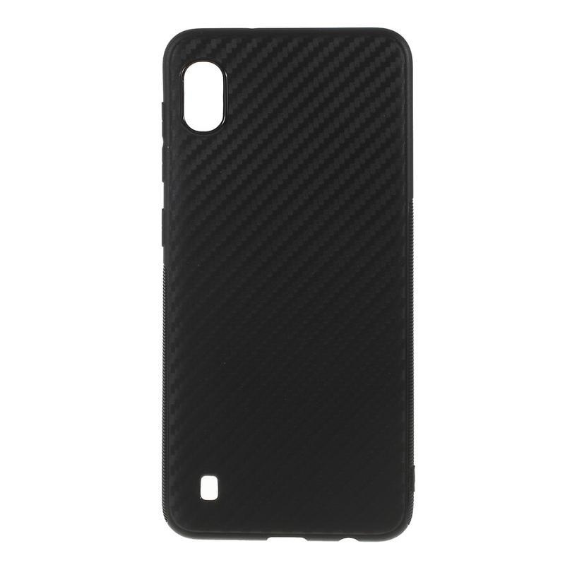 Carbon gelový obal na mobil Samsung Galaxy A10 - černý