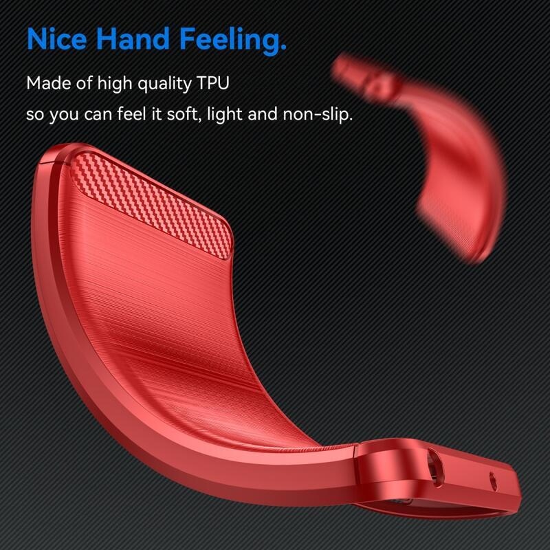 Carbon odolný gelový obal na Nokia G22 - červený