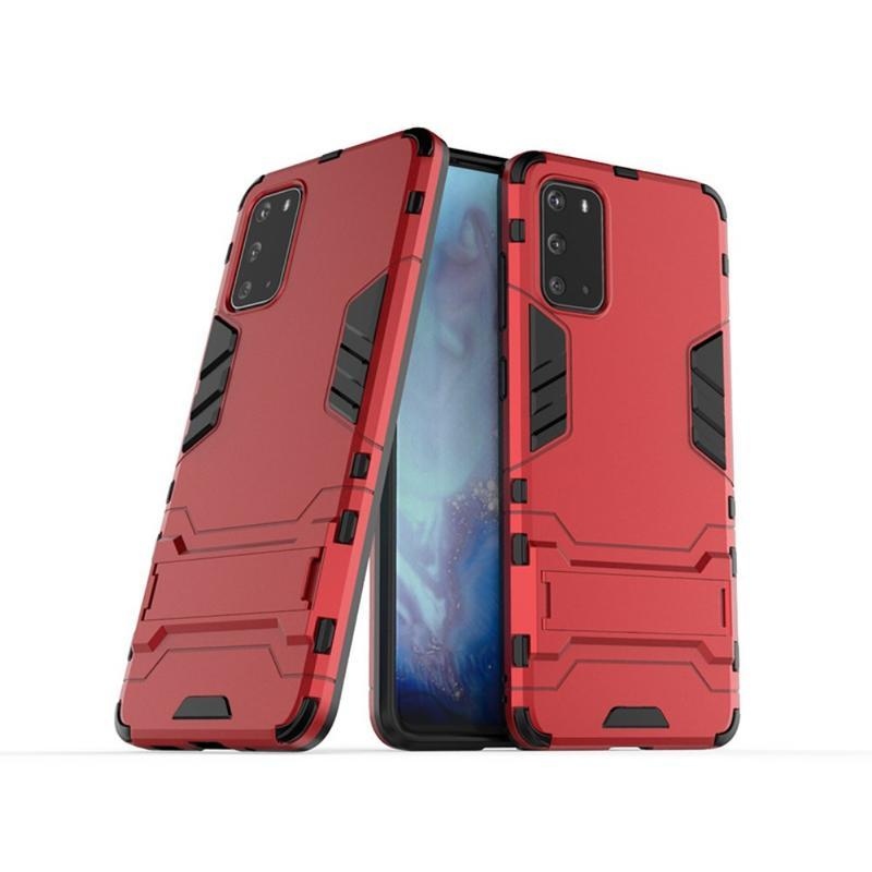 Case odolný hybridní kryt na mobil Samsung Galaxy S20 - červený