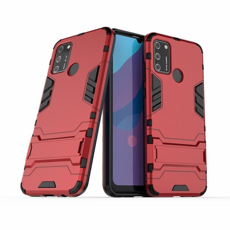 Case odolný hybridní obal na mobil Honor 9A - červený