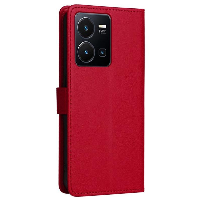 Case peněženkové pouzdro na mobil Vivo Y35 - červené