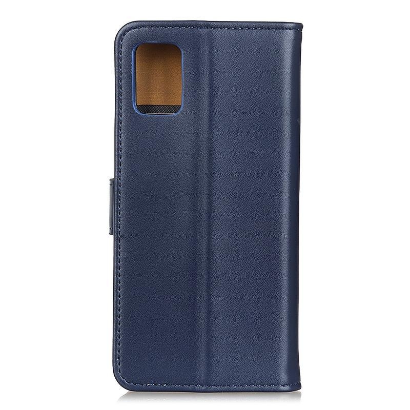 Case PU kožené peněženkové pouzdro na mobil Huawei P40 Pro - modré