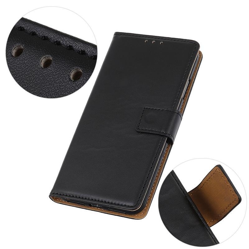 Case PU kožené peněženkové pouzdro na mobil Samsung Galaxy S20 Ultra - černé