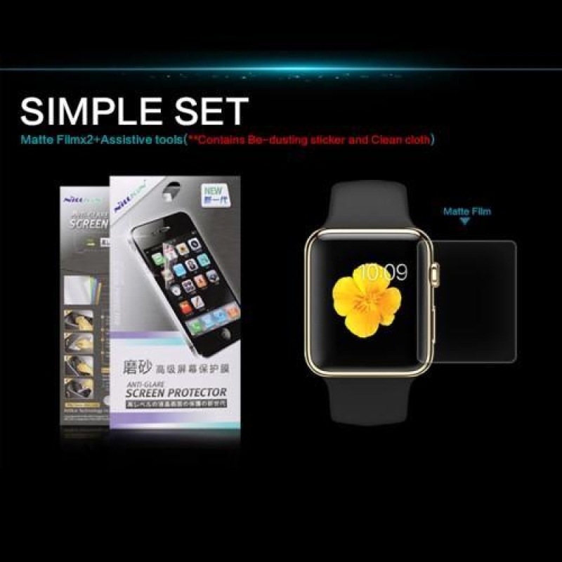 Čirá fólie na displej proti poškrábání na Apple Watch 42mm