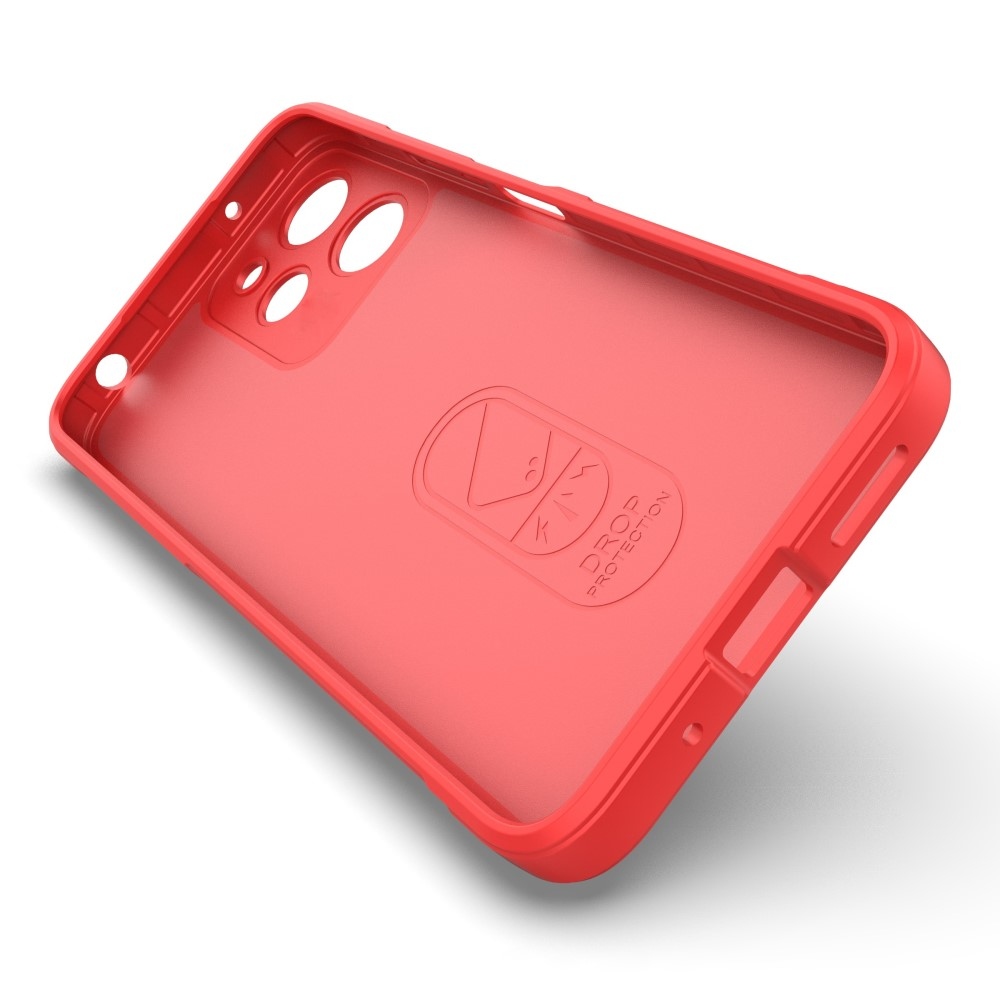 Rugg odolný gelový obal na Xiaomi Redmi 12 5G - červený