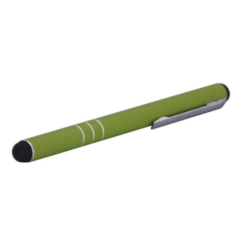 Clip stylus na tablety a mobilní telefony - zelený