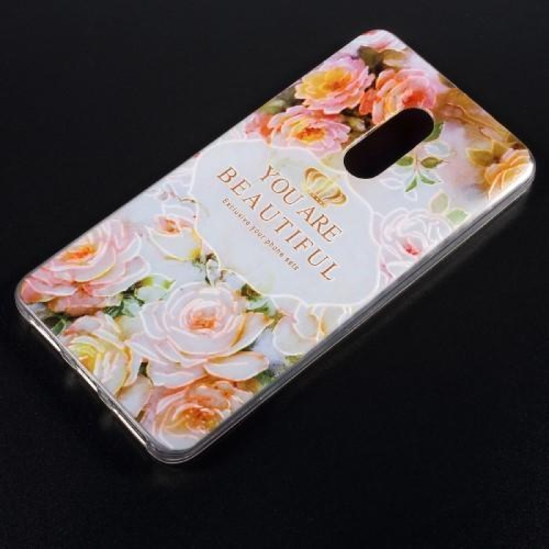 Colora gelový obal na mobil Xiaomi Redmi Note 4X - růže