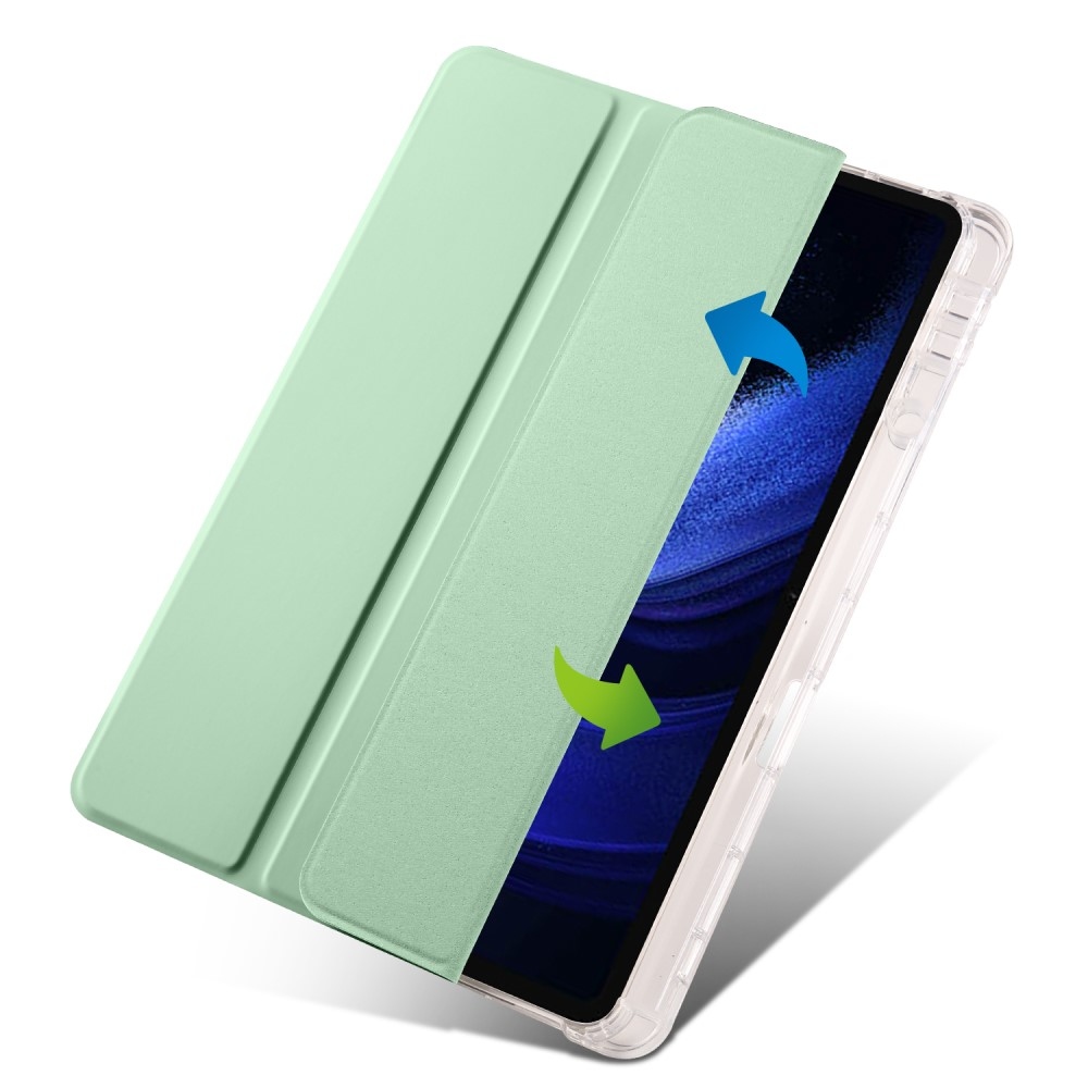 Polohovatelné pouzdro na Xiaomi Pad 6 - zelené