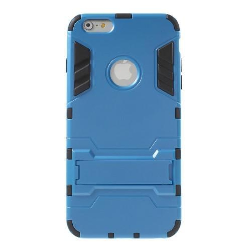 Defender odolný obal se stojánkem na iPhone 6s Plus a 6 Plus - modrý